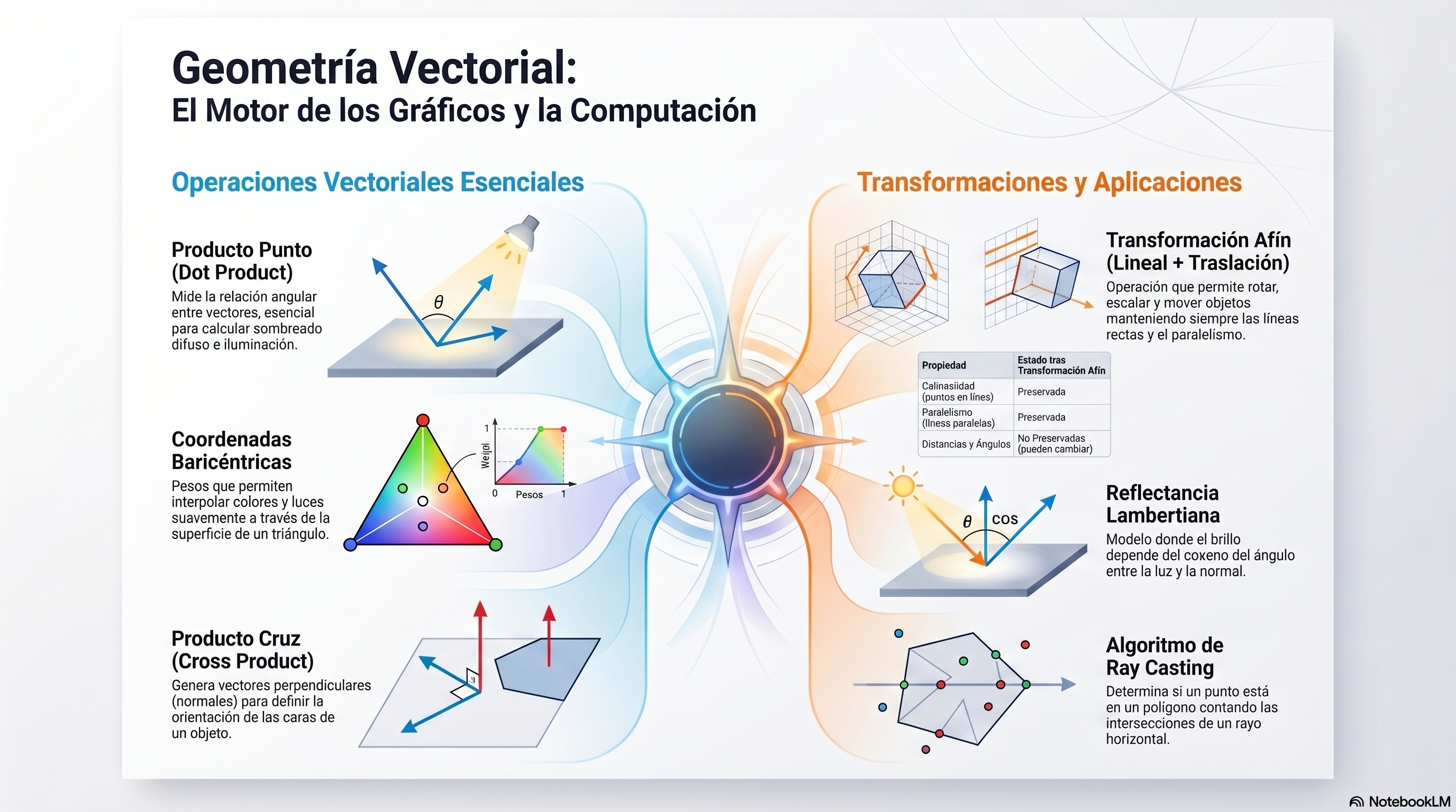 Infografía: Geometría Vectorial